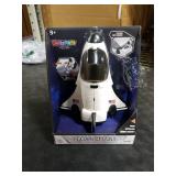 Dazmers Space Shuttle Toy with Astronaut Figure - Light Up Rocketship with Blast Off Sound Effects - Interactive Space Toys for Kids 5-8 - Astronaut Toys for Role Play - Batteries Not Included MISSING