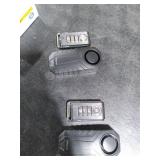 WSDCAM Bike Alarm with Remote 2 Pack, 113dB Wireless Anti-Theft Vibration Motorcycle Bicycle Alarm Vehicle Security Alarm System (Black)