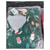 Holiday Print Pajama Set Large