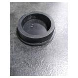 uxcell Silicone Hole Plug, Waterproof Round Rubber Stoppers Bottle Seal Plugs Tube Pipe End Caps for 55mm/2.17 Hole for Bathtub Bottle, Black