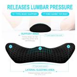 Panduo Lumbar Pillow Pillow (Black)