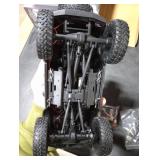RACENT 1/24 RC Crawler 4WD Off Road All Terrain RC Monster Truck Rock Climbing with led Light Waterproof Hobby Grade Toys with 2 Batteries for Adults (Black)