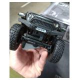 RACENT 1/24 RC Crawler 4WD Off Road All Terrain RC Monster Truck Rock Climbing with led Light Waterproof Hobby Grade Toys with 2 Batteries for Adults (Black)