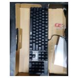 Redragon Mechanical Gaming Keyboard Wired, 11 Programmable Backlit Modes, Hot-Swappable Red Switch, Anti-Ghosting, Double-Shot PBT Keycaps, Light Up Keyboard for PC Mac