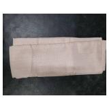 Chyhomenyc Bennet Blush Pink Valance for Windows, Faux Linen Slub Textured Semi Sheer Small Window Kitchen Valance Curtain, Rod Pocket Cafe Valance for Bathroom Laundry Basement, 60Wx14L inch, 1 Piece