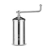 YAD Stainless Steel Sancha Sev Chakli Gathiya Sevaiya Maker Snacks Maker Nimkin Meker Noodles Meker Machine Sevanazhi Silver