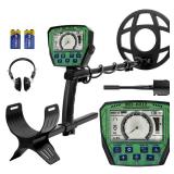 GDDREAM Metal Detector for Adults High Accuracy, 4 Professional Modes, 10 IP68 Waterproof Coil, New Advanced DSP Chip for Gold, Silver, Beach & Treasure Hunting