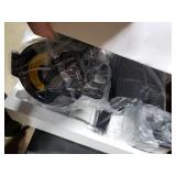 AMZCHEF Juicer Machines, 5.8 Extra Self-Feeding Cold Press Juicer for Whole Vegetable & Fruit, Juice Extractor Machine with Large Auger & Triple Strainers, Easy to Clean, High Juice Yield, Black