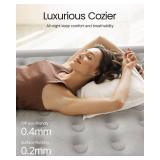 iDOO Air Mattress Full with Built in Pump, 18 Raised Comfort Blow up Mattress, Inflatable Mattress for Guests & Home, Air Bed, colchon inflable, Upgraded Four Chamber Technical Airbed