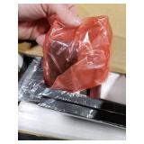 Furologee Geometric Bookshelf 5 Tier Bookcase, Industrial S-Shaped Display Storage Shelf for Small Space, Tall Metal Wood Decorative Standing Shelves for Bedroom, Living Room, Office, Black Oak