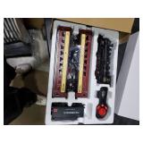 Hot Bee Train Set for Boys, Alloy Remote Control Train Sets with Steam Locomotive, Light Up Cars and Tracks, Electric Trains Set Toys for Toddler Kids, Christmas Toys Gifts for 3 4 5 6 7 8+ Year Old