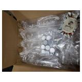 Potchen 12 Set 25 oz Christmas Coquito Plastic Wine Bottles for Homemade 750ml Airtight Empty Clear Coquito Liquor Bottles with Labels Stickers and Lid for Home Brewing Xmas Gifts Party Supplies