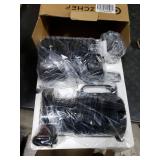 AMZCHEF Juicer Machines, 5.8 Extra Self-Feeding Cold Press Juicer for Whole Vegetable & Fruit, Juice Extractor Machine with Large Auger & Triple Strainers, Easy to Clean, High Juice Yield, Black