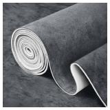 Garifon Suede Headliner Fabric, 120L 60W Dark Grey Car Headliner Material, Tela Para Tapizar Techo de Auto, Suede Wrap Car Interior, Auto Head Liner for Truck,Foam Backed Automotive Headliner Fabric