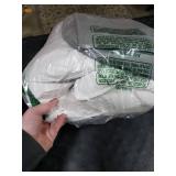 Eastwarmth King Size Goose Down Feather Hotel Collection Bed Pillow for Sleeping for Back, Stomach or Side Sleepers King Size(20x36IN) White 1 Pack