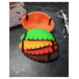 Shindel 6PCS Mini Inflatable Football, 6.3 inch Waterproof Footballs Toys for Kids Perfect Outdoor & Indoor Games, Summer Pool Beach Toy, Birthday & Football Lovers Party Favors