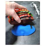 Shindel 6PCS Mini Inflatable Football, 6.3 inch Waterproof Footballs Toys for Kids Perfect Outdoor & Indoor Games, Summer Pool Beach Toy, Birthday & Football Lovers Party Favors