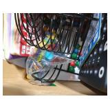 Yuanhe Deluxe Bingo Game Set-Includes Metal Cage,500 Colorful Bingo Chips,100 Bingo Cards,75 Colored Balls,Plastic Masterboard,Great for Large Groups,Parties