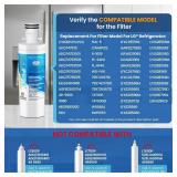 ICEPURE ADQ747935 Replacement for LG LT1000P MDJ64844601, Kenmore Elite 9980, LT1000P PC PCS, LT1000, ADQ74793501 ADQ74793502 ADQ74793504 Refrigerator Water and LT120F ADQ73334008 Air Filter, 4Combo