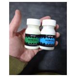 ARTME Glow in The Dark Paint Set of Green and Blue Colors (60ml/2oz each) Acrylic Paint Perfect for Art Painting, DIY Projects, Halloween Decorations