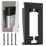Doorbell Siding Mount Vinyl/Vinyl Siding Mount for Ring Doorbell, Ring 2, Ring 3, Ring 3 Plus Video Doorbell - 4 Standard Vinyl