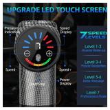 TOLOCO Massage Gun, Deep Tissue Back Massage for Athletes for Pain Relief, Percussion Massager with 10 Massages Heads & Silent Brushless Motor, Christmas Gifts for Women, Men, Carbon