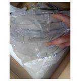 Livabber Fruit Basket Bowl with Banana Hanger, Metal Fruit Vegetable Storage Basket with Banana Holder for Kitchen Counter, Detachable Organizer for Bread Snack Produce (Chrome, 3-Tier Marble Base)