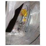 Livabber Fruit Basket Bowl with Banana Hanger, Metal Fruit Vegetable Storage Basket with Banana Holder for Kitchen Counter, Detachable Organizer for Bread Snack Produce (Chrome, 3-Tier Marble Base)