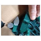 Brightown C7 LED Warm White Christmas Lights Outdoor, 100FT String with 100 Plastic Bulbs, Traditional Hanging Holiday Lights for Christmas Tree, Patio, Fence, Roofline Xmas Decorations