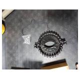 Christmas Tree Flag Pole Mega Topper Light Hook, 2-in-1 Flagpole Lights Hook Christmas Tree Light Kit for Hanging Strings & Xmas Patio Yard Party Decoration with Rope Hook