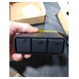 TESSAN Outdoor Smart Plug Waterproof, 2.4GHz WiFi Only, WiFi Smart Outlet with 3 Individual Sockets Compatible with Alexa and Google Home, Remote Control and Timer Function