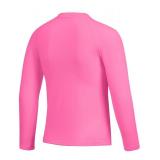 G Gradual Youth Boys Compression Thermal Shirt Long Sleeve Fleece Undershirt for Boy Football Baseball Soccer Base Layer(Hot Pink,L)