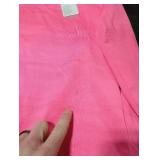 G Gradual Youth Boys Compression Thermal Shirt Long Sleeve Fleece Undershirt for Boy Football Baseball Soccer Base Layer(Hot Pink,L)