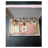 CELLOT 5 Pcs Baby Flower Headbands Baby Girls Nylon Headbands Soft Hairbands Hair Accessories for Newborn Infant Toddler Kids