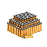Amazon Basics 100-Pack AA Alkaline High-Performance Batteries, 1.5 Volt, 10-Year Shelf Life