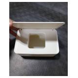 Wipes Dispenser Compatible with Cottonelle Wet Wipes Refill Pack, Refillable Wipes Container, Reusable Wipe Holder with Non-Slip Base, Easy Open Sealed Lid, Keeps Wipes Clean, for Home, Office, Car