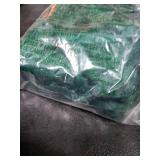 AVOIN colorlife Christmas Tree Green Throw Pillow Covers Set of 2, 18 x 18 Inch Soft Plush Faux Fur Jacquard Festivals Winter Cushion Case Decoration for Sofa Couch