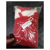 ShawGobow Sexy Santa Outfits,Sequin Holiday Dresses For Women,6 Piece Christmas Mrs Claus Costume Size 0-6 Red