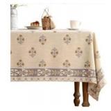 French Style Floral Tablecloth