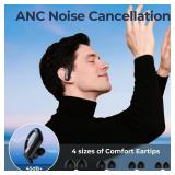 OFNEX Active Noise Cancelling Wireless Earbuds