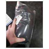 MLVOC Travel Pillow 100% Pure Memory Foam Neck Pillow, Comfortable & Breathable Cover, Machine Washable, Airplane Travel Kit with 3D Contoured Eye Masks, Earplugs, and Luxury Bag, Standard (Black)