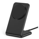 Mag.Safe Charger - iPhone Charger Stand, Fast Magnetic Wireless Charger for iPhone 17/16/15/14/13/12 Series - Black