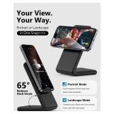 Mag.Safe Charger - iPhone Charger Stand, Fast Magnetic Wireless Charger for iPhone 17/16/15/14/13/12 Series - Black