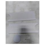 Eormoe Faucet Mat for Kitchen Sink Diatomite Drying Stone Mat & Sink Protector, Prevent Moisture Sink Splash Guard Water-Absorbing Stone Tray for Bathroom Counter [Light Grey,23.6 x 3.9]