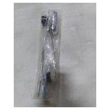 Yupjlia 2 Pack Toilet Handle Replacement Kit, Front Mount Toilet Flush Lever Replacement with Anti-Rust Metal Rod/Stainless Steel Flapper Chain, Tank Bowl Handle Trip Levers