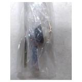 Yupjlia 2 Pack Toilet Handle Replacement Kit, Front Mount Toilet Flush Lever Replacement with Anti-Rust Metal Rod/Stainless Steel Flapper Chain, Tank Bowl Handle Trip Levers