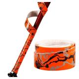 INSUM Baseball Bat Grip Tape Softball Bat Wrap Grip Tape 1.1mm (Orange ASP)