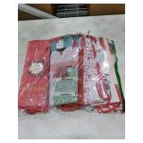 Cholemy BULK Christmas Wine Bottle Gift Bags Bulk Christmas Wine Champagne Bags with Handles for Bottles Gift Wrapping Holiday Party Favors (Classic)