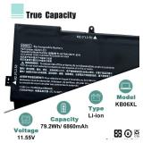 KB06XL 902499-855 Battery Replacement for HP Spectre X360 15 15-BL1XX 15-BL0XX 15-Bl012DX 15-BL002XX 15T-BL000 15T-BL100 15-bl012dx Series for hp Spectre x360 Battery