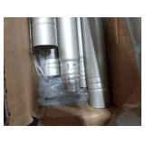 CorkLatta Brushed Nickel Shower Curtain Rod 31 to 68 Inch,1 Inch Diameter Adjustable Spring Tension Stainless Steel Telescoping Rod,Easy Install,No Rust